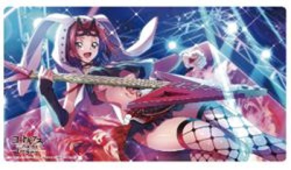 画像1: 【予約：1月20日(火)20時まで】株式会社 ツキナギ　ラバーデスクマットコレクション　コードギアス 反逆のルルーシュ ロストストーリーズ　カレン(グルーヴ・ベース) (1)