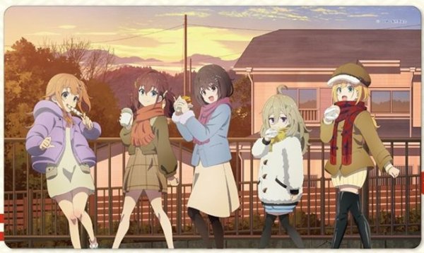 画像1: 【予約：1月21日(水)20時まで】ホビーストック　日々は過ぎれど飯うまし　描き下ろしラバーマット ゆく年くる年 ver. (1)