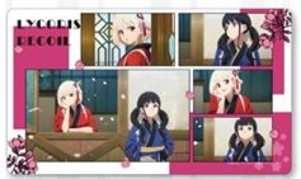 画像1: 【予約：1月21日(水)20時まで】ホビーストック　リコリス・リコイル　ラバーマット　ショートムービー第1話「Take it easy」 ver. (1)