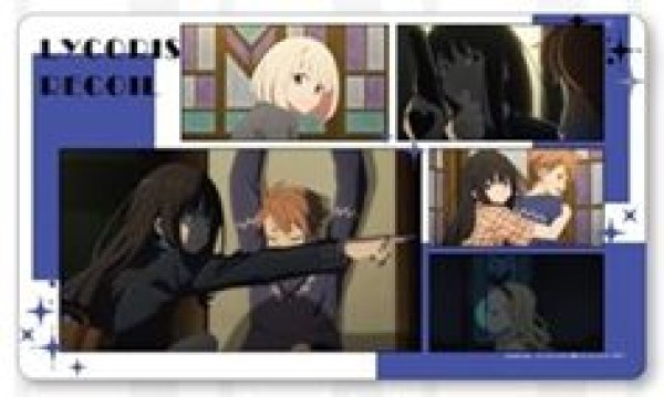 画像1: 【予約：1月21日(水)20時まで】ホビーストック　リコリス・リコイル　ラバーマット　ショートムービー第5話「Bittersweet first love」 ver. (1)