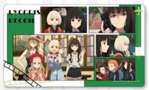 画像1: 【予約：1月21日(水)20時まで】ホビーストック　リコリス・リコイル　ラバーマット　 ショートムービー第6話「Brief respite」 ver. (1)