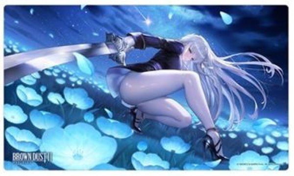 画像1: 【予約：1月27日(火)20時まで】カーテン魂／(株)キース　ブラウンダスト2　ラバーマット（ブレイド／公女） (1)