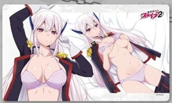 画像1: 【予約：1月28日(水)20時まで】ホビーストック　魔都精兵のスレイブ2　描き下ろしラバーマット　羽前京香 (1)