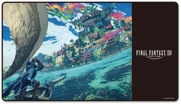 画像1: 【予約：1月31日(土)20時まで】スクエアエニックス　プレイマット　ファイナルファンタジーXIV　イメージアート (1)