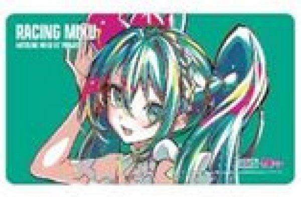 画像1: 【予約：2月1日(日)20時まで】アルマビアンカ　初音ミク GTプロジェクト レーシングミク 2025Ver. Ani-Art 第2弾 マルチデスクマット ver.B (1)