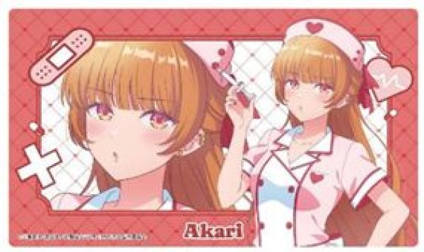 画像1: 【予約：2月3日(火)20時まで】(株)シーワン　幼馴染とはラブコメにならない ラバーマット 火威 灯 ナースver (1)