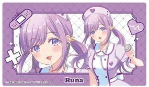 画像1: 【予約：2月3日(火)20時まで】(株)シーワン　幼馴染とはラブコメにならない ラバーマット 月見 るな ナースver (1)