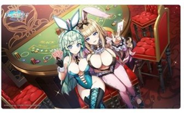 画像1: 【予約：2月10日(火)20時まで】カーテン魂／(株)キース　ドルフィンウェーブ　ラバーマット（愛と閃きの直感） (1)