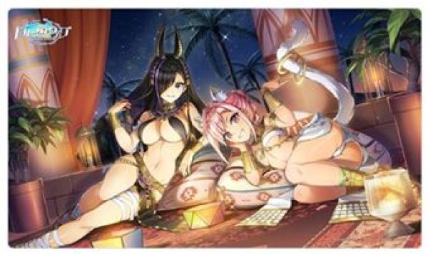 画像1: 【予約：2月10日(火)20時まで】カーテン魂／(株)キース　ドルフィンウェーブ　ラバーマット（ドリームオアシス） (1)