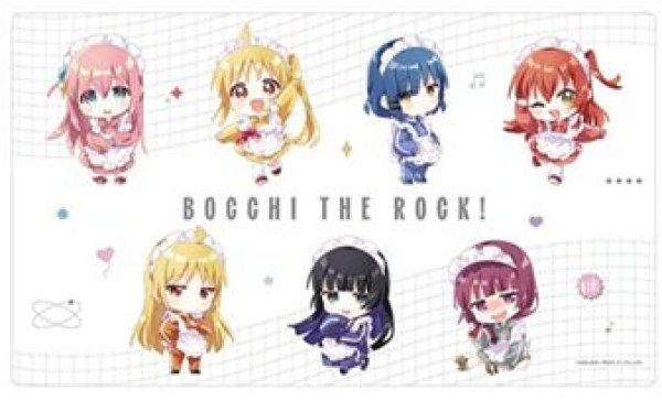 画像1: 【予約：2月10日(火)20時まで】カーテン魂／(株)キース　ぼっち・ざ・ろっく！　ラバーマット（ジャージメイドA／イラスト なもり） (1)