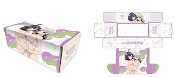 画像1: 【予約：2月10日(火)20時まで】カーテン魂／(株)キース　魔法少女にあこがれて　ストレージボックス（柊うてな＆阿良河キウィ／あこがれリボンコーデ） (1)