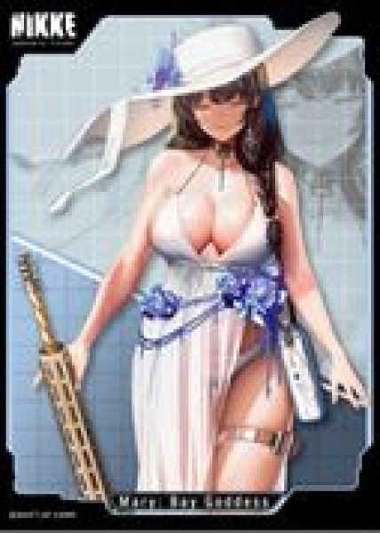 画像1: 【予約：2月10日(火)20時まで】ムービック　きゃらスリーブコレクション　マットシリーズ　勝利の女神:NIKKE　「メアリー：ベイゴッデス」(No.MT2311) (1)