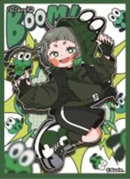 画像1: 【予約：2月10日(火)20時まで】ムービック　Arteveloカードスリーブ　Gurin.　「KRT BOOM!」（art-013） (1)