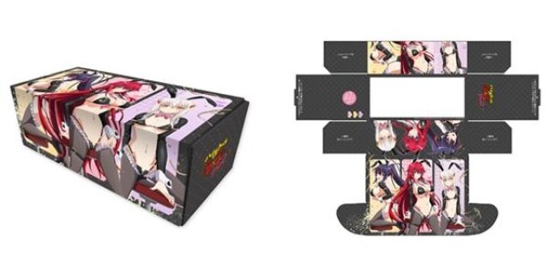 画像1: 【予約：2月22日(日)20時まで】カーテン魂／(株)キース　ハイスクールD×D HERO　描き下ろしストレージボックス（逆バニー（黒）） (1)