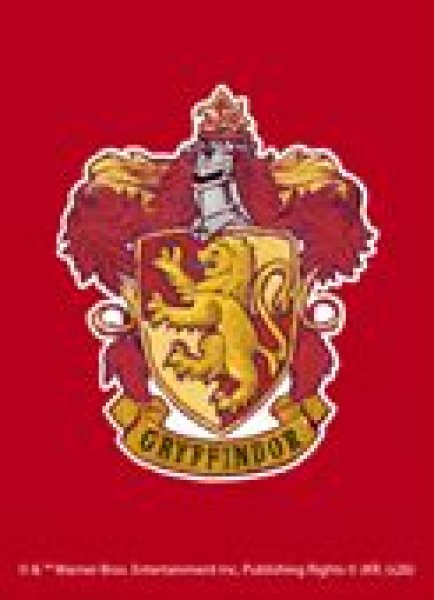 画像1: 【予約：2月24日(火)20時まで】ムービック　Harry Potter カードスリーブ　グリフィンドール（No.HP001） (1)