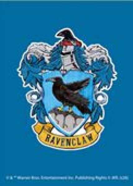 画像1: 【予約：2月24日(火)20時まで】ムービック　Harry Potter カードスリーブ　レイブンクロー（No.HP003） (1)