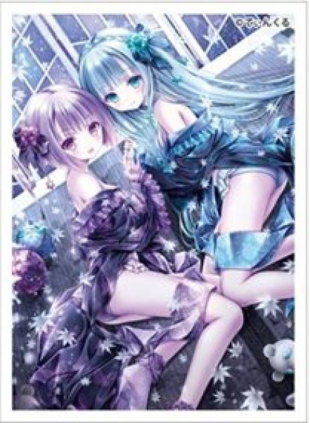 画像1: 【予約：2月24日(火)20時まで】カーテン魂／(株)キース　てぃんくる先生　カードスリーブ（ELENA&LUCIA-NERO EDITIONE-） (1)