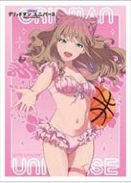 画像1: 【予約：2月24日(火)20時まで】カーテン魂／(株)キース　グリッドマン ユニバース　描き下ろしスリーブ（南夢芽／水着） (1)