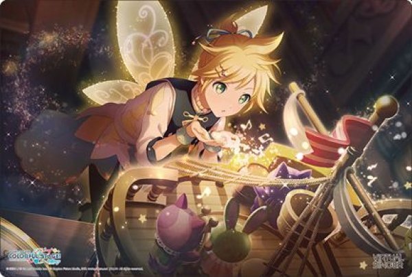 画像1: 【予約：2月24日(火)20時まで】ブシロード ラバーマットコレクション V2 Vol.2003　プロジェクトセカイ カラフルステージ！ feat. 初音ミク『鏡音レン』 (1)