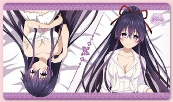 画像1: 【予約：2月25日(水)20時まで】ホビーストック　デート・ア・ライブV　描き下ろしラバーマット 夜刀神十香 (1)