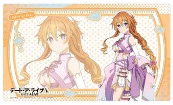 画像1: 【予約：3月10日(火)20時まで】カーテン魂／(株)キース　デート・ア・ライブV　描き下ろしラバーマット（八舞夕弦／パステルチャイナ） (1)