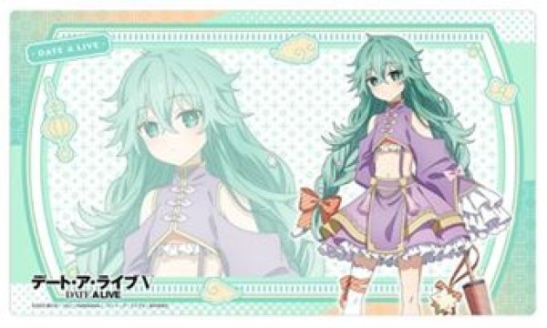 画像1: 【予約：3月10日(火)20時まで】カーテン魂／(株)キース　デート・ア・ライブV　描き下ろしラバーマット（七罪／パステルチャイナ） (1)