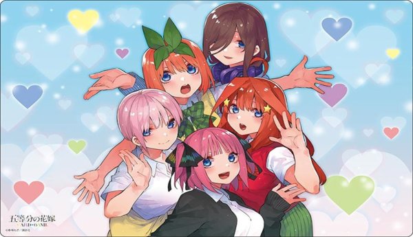 画像1: 【予約：3月10日(火)20時まで】ブシロード ラバーマットコレクション V2 Vol.2017　『五等分の花嫁』Part.5 (1)