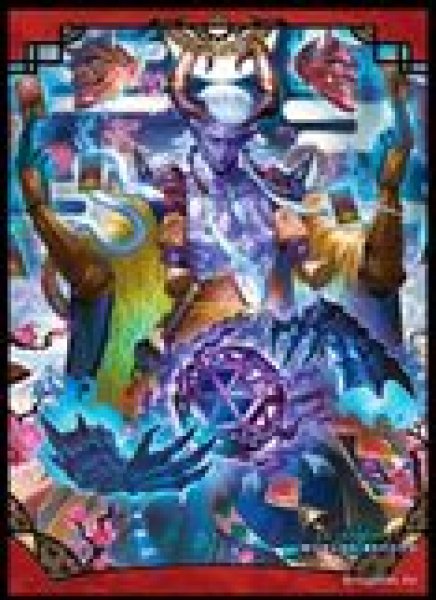 画像1: 【予約：3月17日(火)20時まで】ムービック　きゃらスリーブコレクション　マットシリーズ　Shadowverse: Worlds Beyond　 「奥夜花・シャクドウ」(No.MT2400) (1)