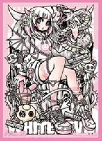 画像1: 【予約：3月17日(火)20時まで】ムービック　Arteveloカードスリーブ　Project.C.K.　 「shiroakuma」（art-016） (1)