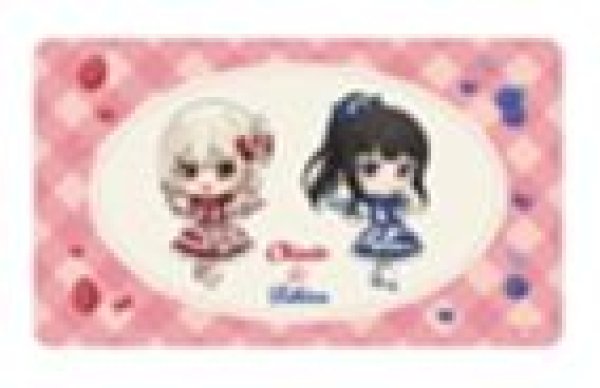 画像1: 【予約：3月21日(土)20時まで】アルマビアンカ　TVアニメ「リコリス・リコイル」 錦木千束&井ノ上たきな ちびキャラ スイーツ衣装ver. マルチデスクマット (1)
