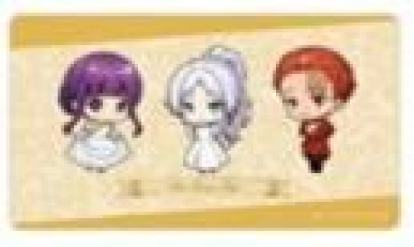 画像1: 【予約：3月21日(土)20時まで】アルマビアンカ　『葬送のフリーレン』 新パーティー ちびキャラ 社交界ver. マルチデスクマット (1)