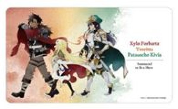 画像1: 【予約：3月22日(日)20時まで】アルマビアンカ　TVアニメ『勇者刑に処す 懲罰勇者9004隊刑務記録』 描き下ろし 集合 歩みver. マルチデスクマット (1)