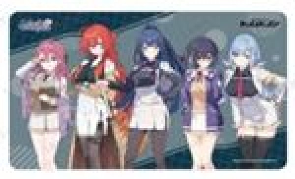 画像1: 【予約：3月22日(日)20時まで】アルマビアンカ　マブラヴ ガールズガーデン カラフルブーケ マルチデスクマット (1)