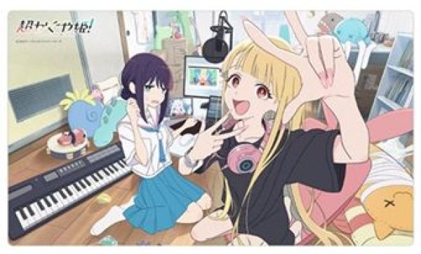 画像1: 【予約：3月22日(日)20時まで】カーテン魂／(株)キース　超かぐや姫！　ラバーマット（アナザービジュアル） (1)