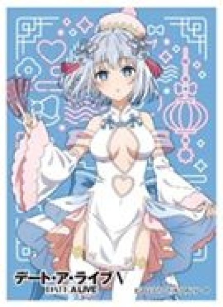 画像1: 【予約：3月24日(火)20時まで】カーテン魂／(株)キース　デート・ア・ライブV　描き下ろしスリーブ（鳶一折紙／パステルチャイナ） (1)