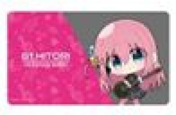 画像1: 【予約：3月30日(月)20時まで】アルマビアンカ　アニメ「ぼっち・ざ・ろっく！」 むーらんさんイラスト 後藤ひとり ライブ衣装ver. マルチデスクマット (1)