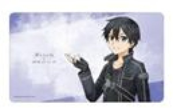画像1: 【予約：4月5日(日)20時まで】アルマビアンカ　ソードアート・オンライン 描き下ろし キリト 歩みver. マルチデスクマット (1)