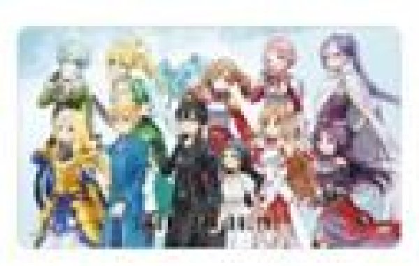 画像1: 【予約：4月5日(日)20時まで】アルマビアンカ　ソードアート・オンライン 描き下ろし 集合 歩みver. マルチデスクマット (1)