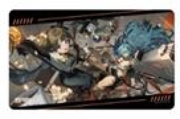 画像1: 【予約：4月5日(日)20時まで】アルマビアンカ　新月同行 危籠ビル キービジュアル マルチデスクマット (1)