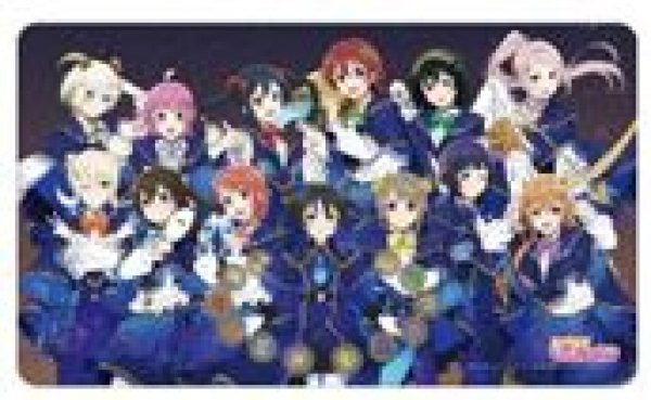 画像1: 【予約：4月5日(日)20時まで】アルマビアンカ　ラブライブ！虹ヶ咲学園スクールアイドル同好会 描き下ろし 集合 十二星座ver. マルチデスクマット (1)