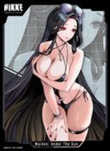 画像1: 【予約：4月7日(火)20時まで】ムービック　きゃらスリーブコレクション　マットシリーズ　勝利の女神:NIKKE　「メイデン：アンダー・ザ・サン」(No.MT2319) (1)