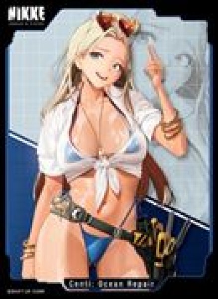 画像1: 【予約：4月7日(火)20時まで】ムービック　きゃらスリーブコレクション　マットシリーズ　勝利の女神:NIKKE　「センチ：オーシャンリペア」(No.MT2322) (1)