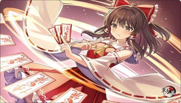 画像1: 【予約：4月7日(火)20時まで】ブシロード ラバーマットコレクション V2 Vol.2033　東方Project『博麗霊夢』Part.1 (1)