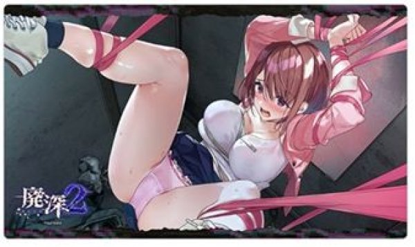 画像1: 【予約：4月18日(土)20時まで】カーテン魂／(株)キース　廃深シリーズ　ラバーマット（愛月陽葵） (1)