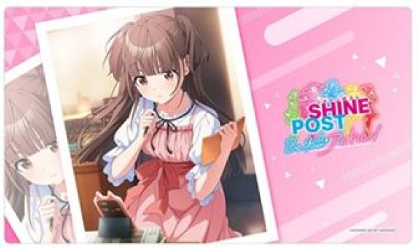 画像1: 【予約：4月18日(土)20時まで】カーテン魂／(株)キース　シャインポスト　ラバーマット（玉城杏夏） (1)