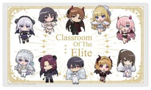 画像1: 【予約：4月19日(日)20時まで】カーテン魂／(株)キース　ようこそ実力至上主義の教室へ　ラバーマット（天使＆悪魔） (1)