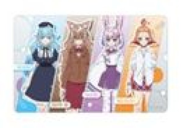 画像1: 【予約：4月21日(火)20時まで】アルマビアンカ　TVアニメ『人外教室の人間嫌い教師』 集合 マルチデスクマット (1)