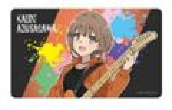 画像1: 【予約：4月21日(火)20時まで】アルマビアンカ　「青春ブタ野郎」シリーズ 描き下ろし 梓川花楓 ギター演奏ver. マルチデスクマット (1)