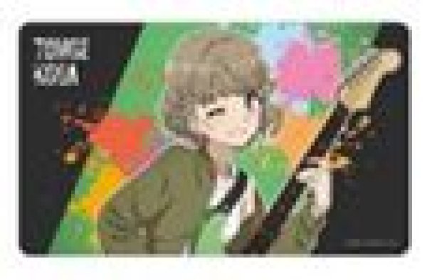 画像1: 【予約：4月21日(火)20時まで】アルマビアンカ　「青春ブタ野郎」シリーズ 描き下ろし 古賀朋絵 ギター演奏ver. マルチデスクマット (1)