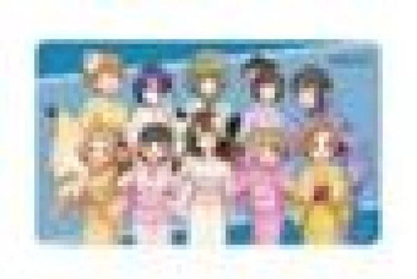 画像1: 【予約：4月21日(火)20時まで】アルマビアンカ　アイドルマスター シンデレラガールズ 描き下ろし 集合 レース着物ver. マルチデスクマット (1)